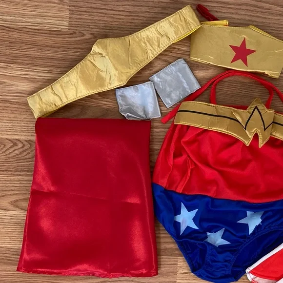 Rubies Justice League Wonder Woman Child Costume Size Medium Girls 8-10 - Picture 5 of 9